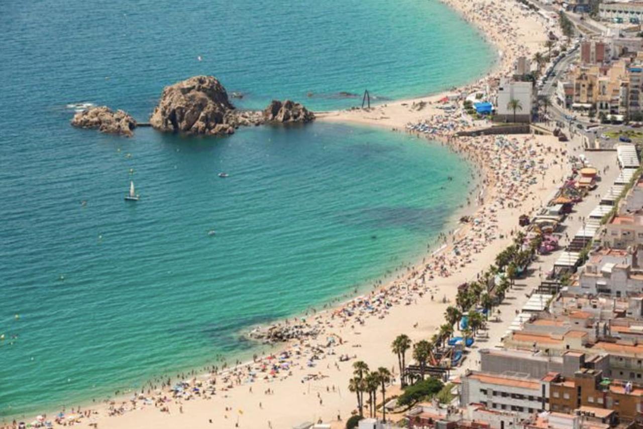 Beta'S Place - Apartamento Primera Linea De Playa Blanes Luaran gambar